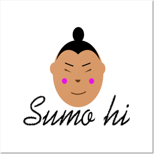 sumo hi Posters and Art